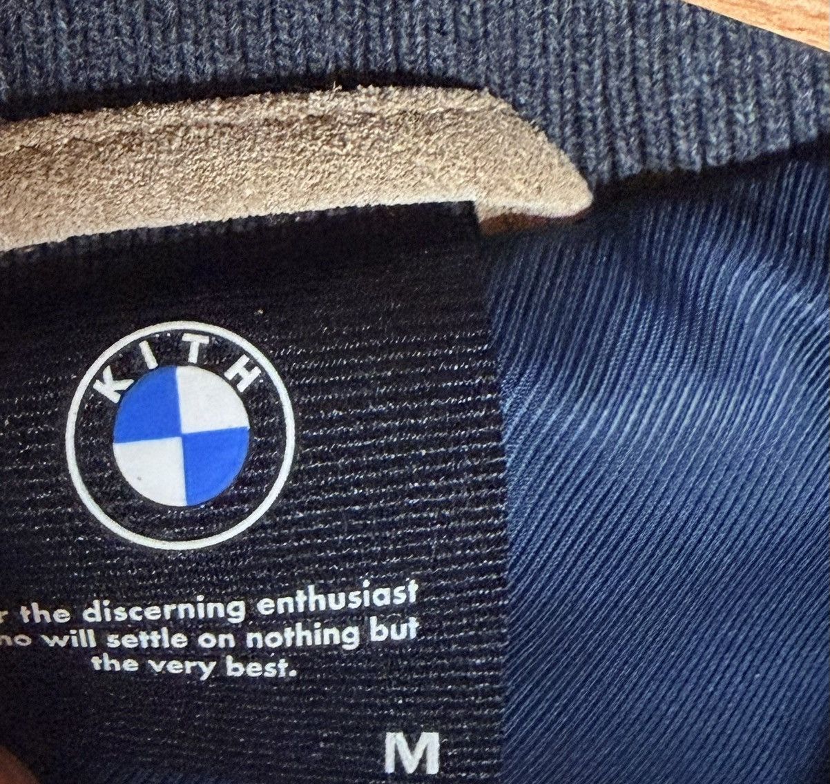 BMW × Kith KITH x BMW Beige Varsity Jacket Size US M / EU 48-50 / 2 - 3 Thumbnail