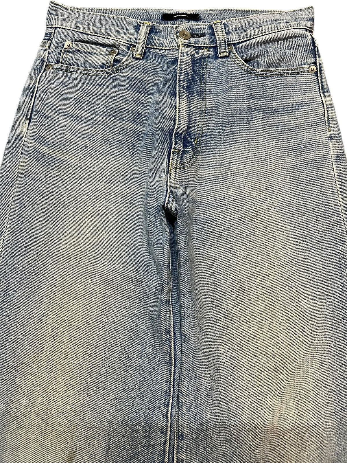 Journal Standard Vintage Journal Standard Baggy Wide Leg Faded Denim Size US 29 - 2 Thumbnail
