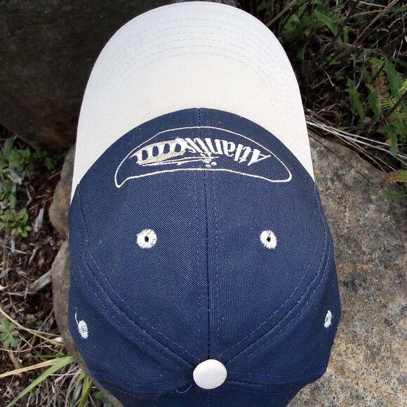 Vintage Vintage 90s Atlantis Lost Continent Two Tone Snap Hat Size ONE SIZE - 4 Thumbnail