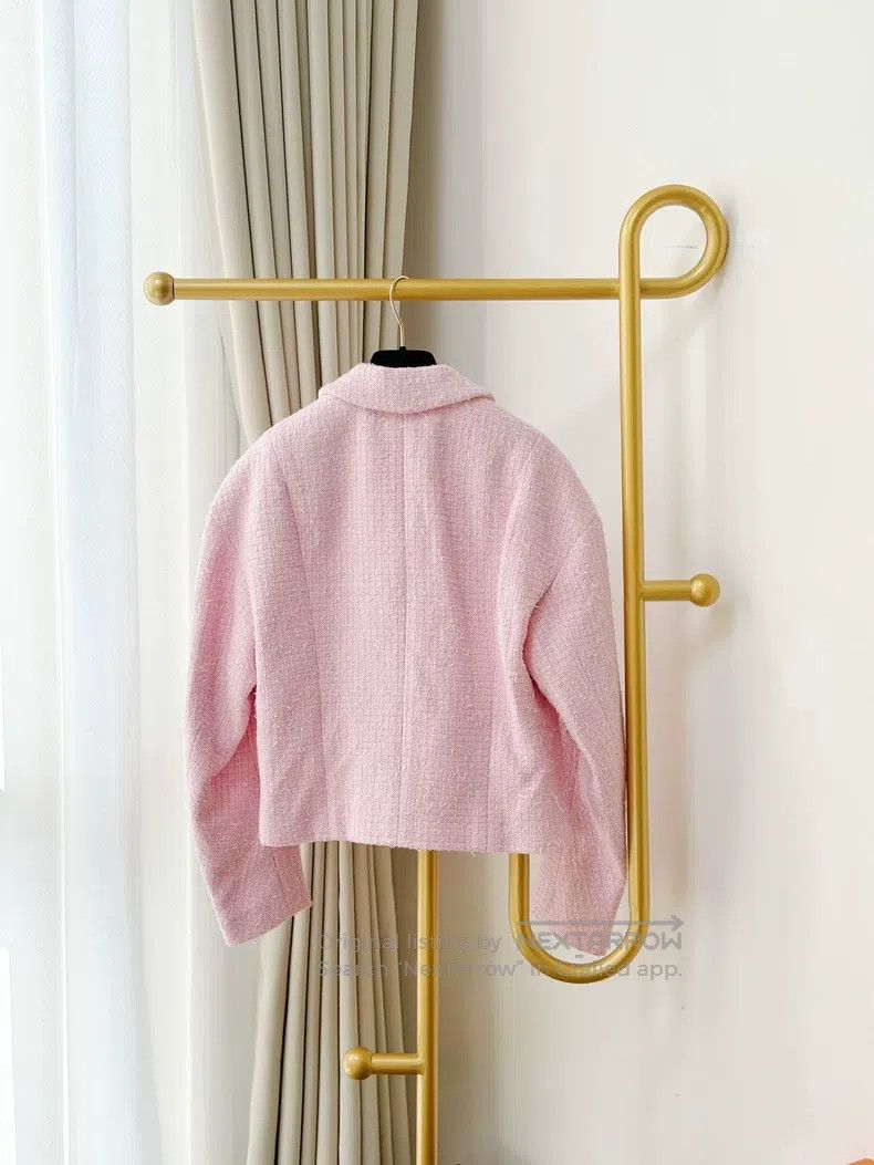 Chanel Chanel 21S spring and summer cherry blossom pink double-br Size XS / US 0-2 / IT 36-38 - 3 Thumbnail
