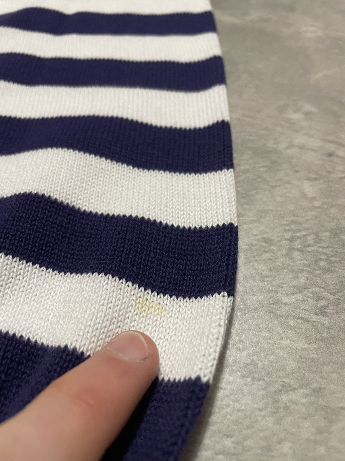 Johnstons Of Elgin Vintage Johnstons Of Elgin Striped Knit Sweater Size US L / EU 52-54 / 3 - 10 Thumbnail