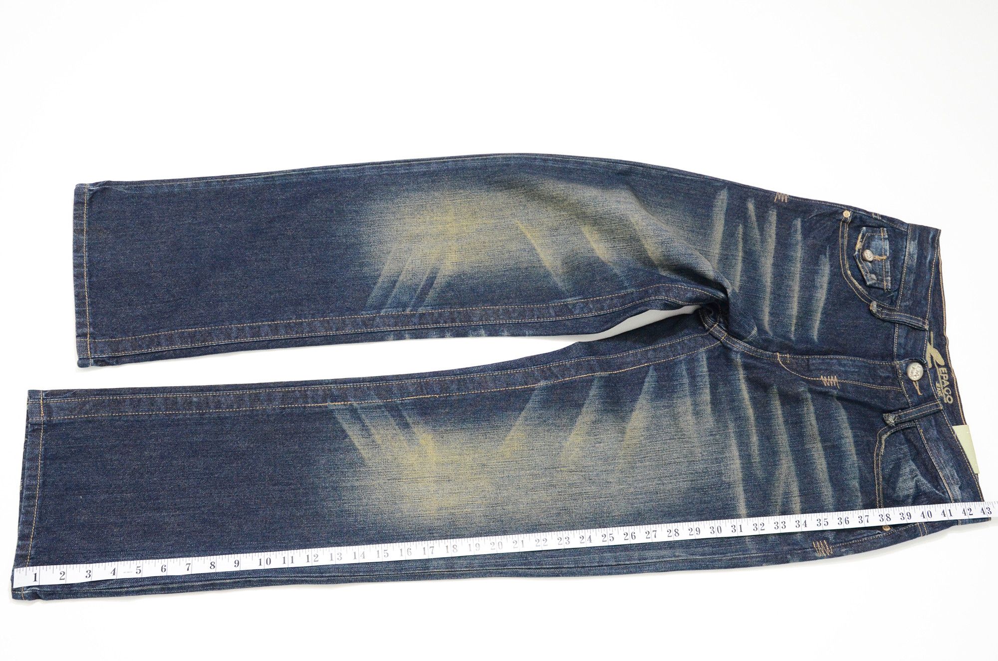Other Le Paco Jeans Youth Fit Straight Leg Y2K New York Streetwear Size US 28 / EU 44 - 16 Thumbnail