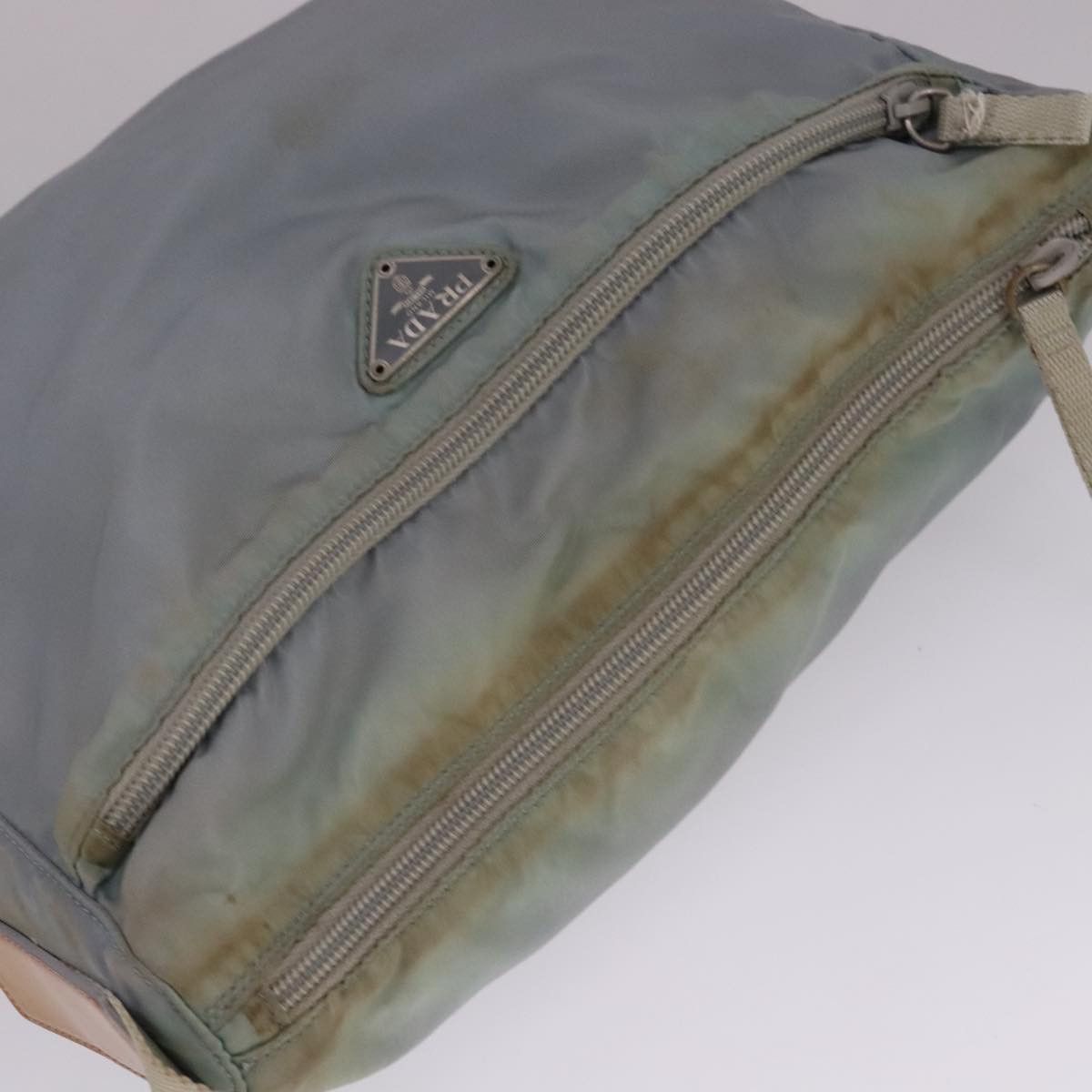 Prada PRADA Shoulder Bag Nylon Light Blue Gray Silver Size ONE SIZE - 6 Thumbnail