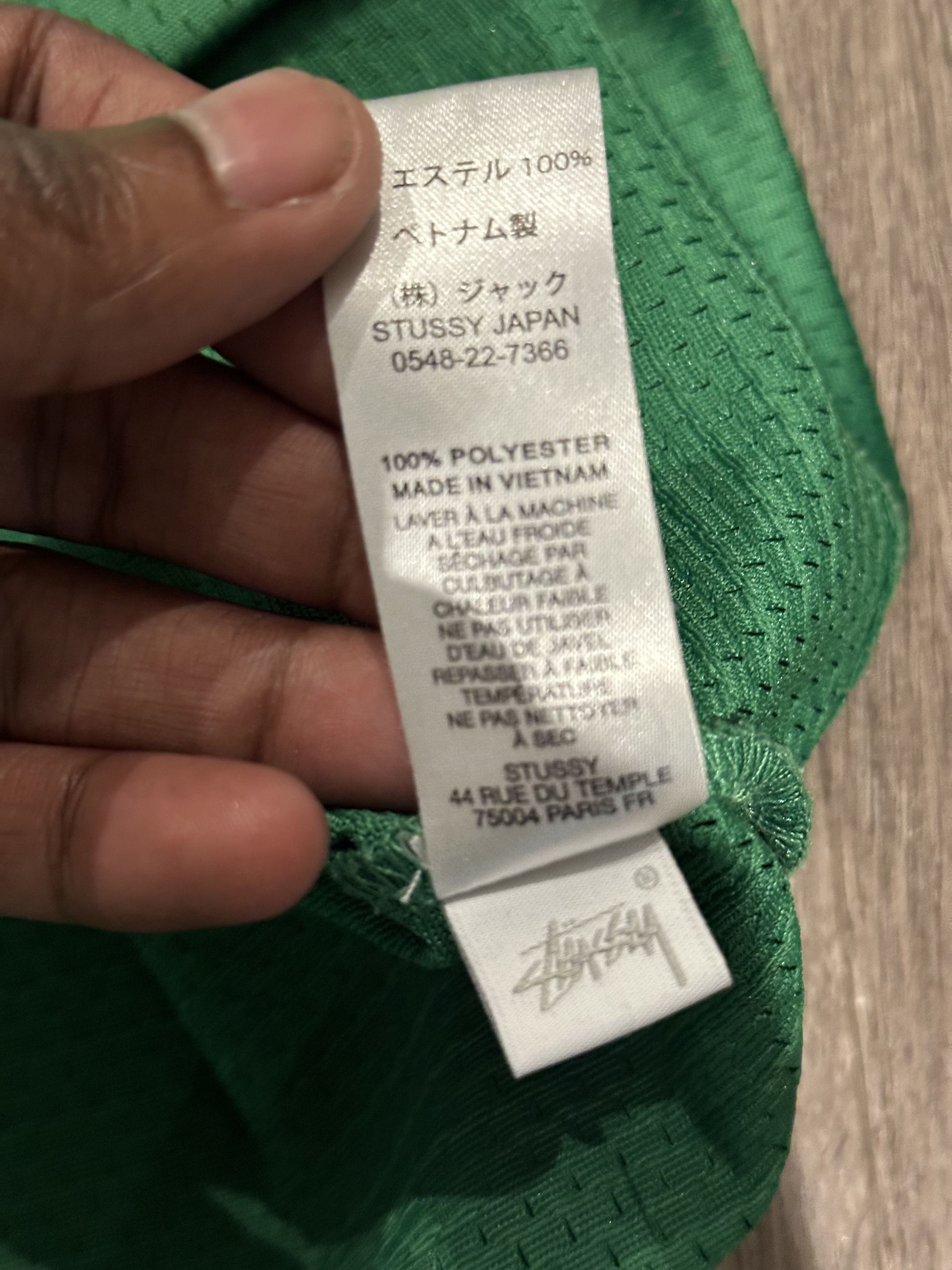 Stussy Stussy Mesh Football Jersey 'Green' | Grailed