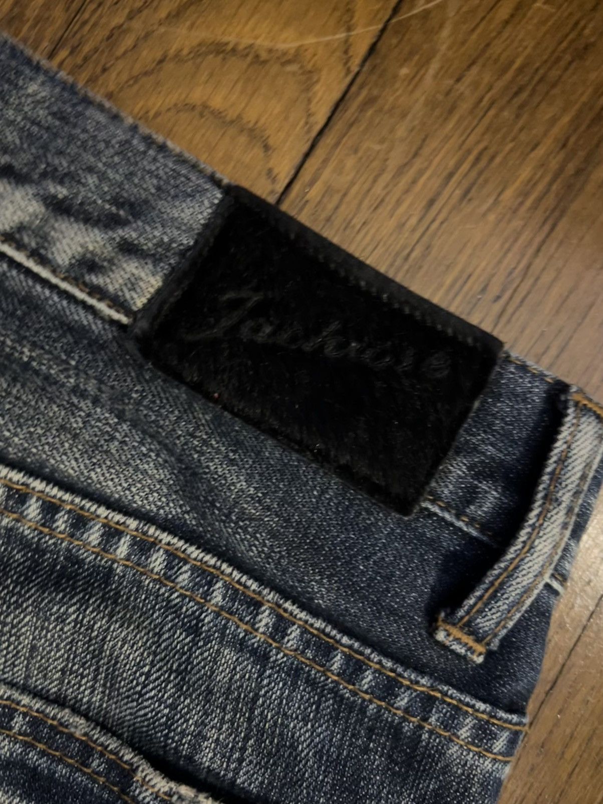 JACKROSE straight distressed jack rose jeans Size US 29 - 5 Thumbnail