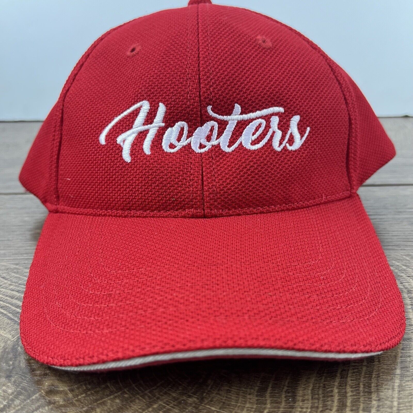 Other Hooters Hat Hooters Red Baseball Hat Red Adjustable Hat Red Size ONE SIZE - 6 Thumbnail