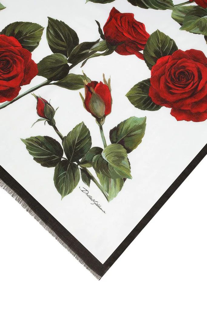 Dolce & Gabbana o1s22i1n0225 Size: OS / Modal and Silk Scarf in Multicolor Size ONE SIZE - 2 Thumbnail