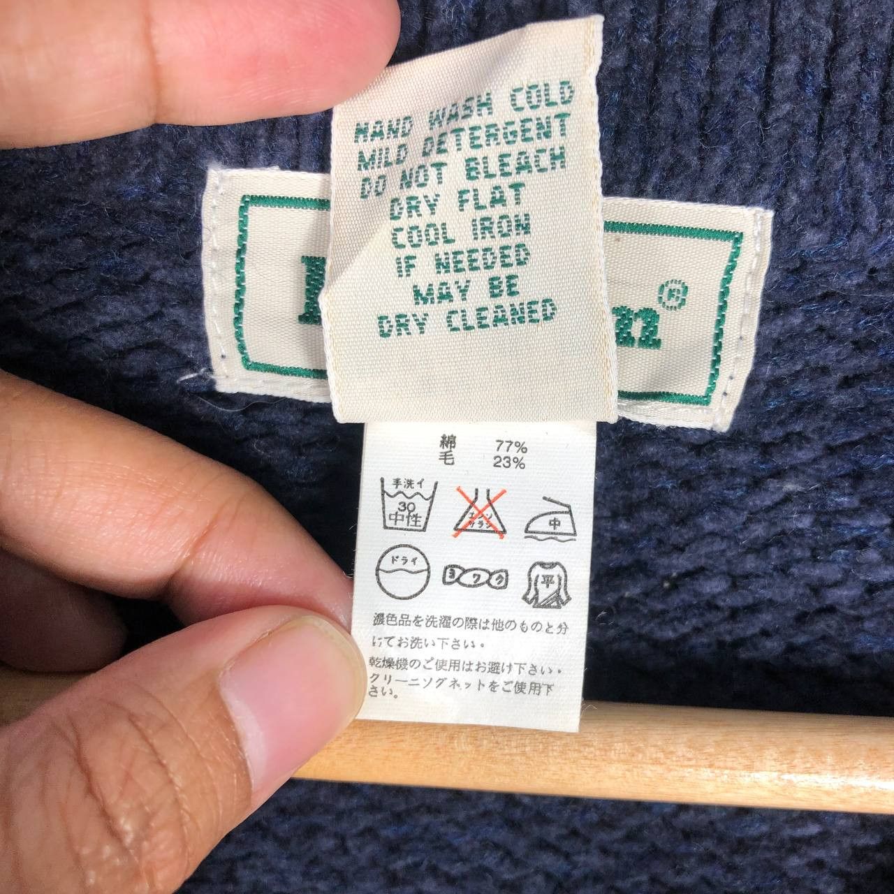 Designer × L.L. Bean × Vintage Vintage L.L Bean women Knitwear Jacket Size M / US 6-8 / IT 42-44 - 9 Thumbnail