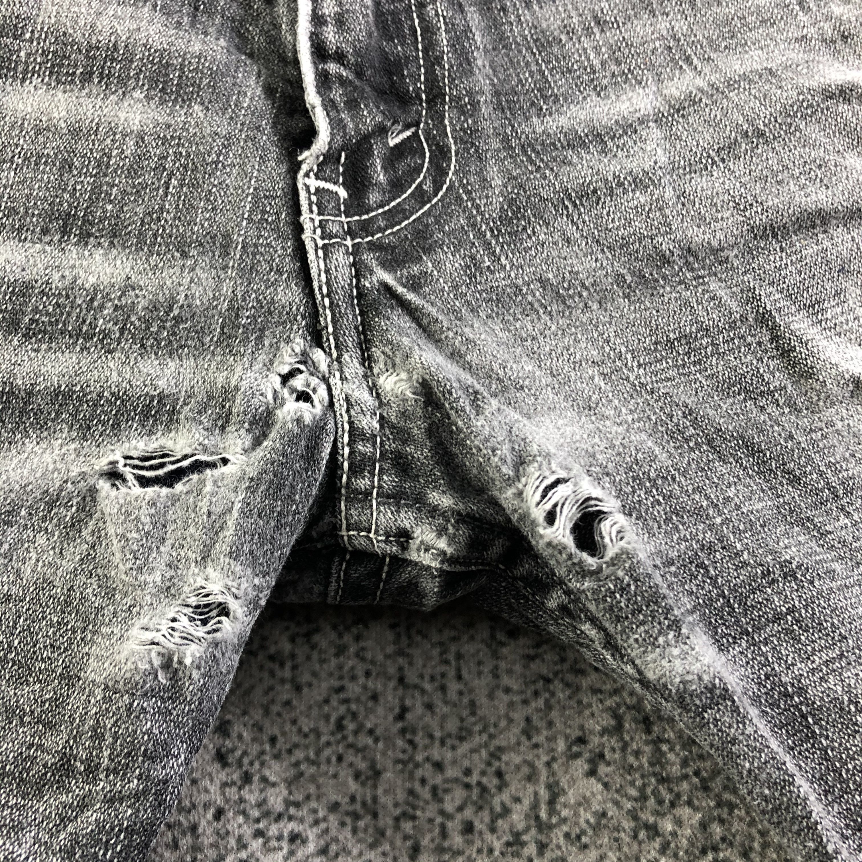 Levi's Vintage Levis 503 Jeans Ripped Denim KJ3056 Size US 31 - 8 Thumbnail