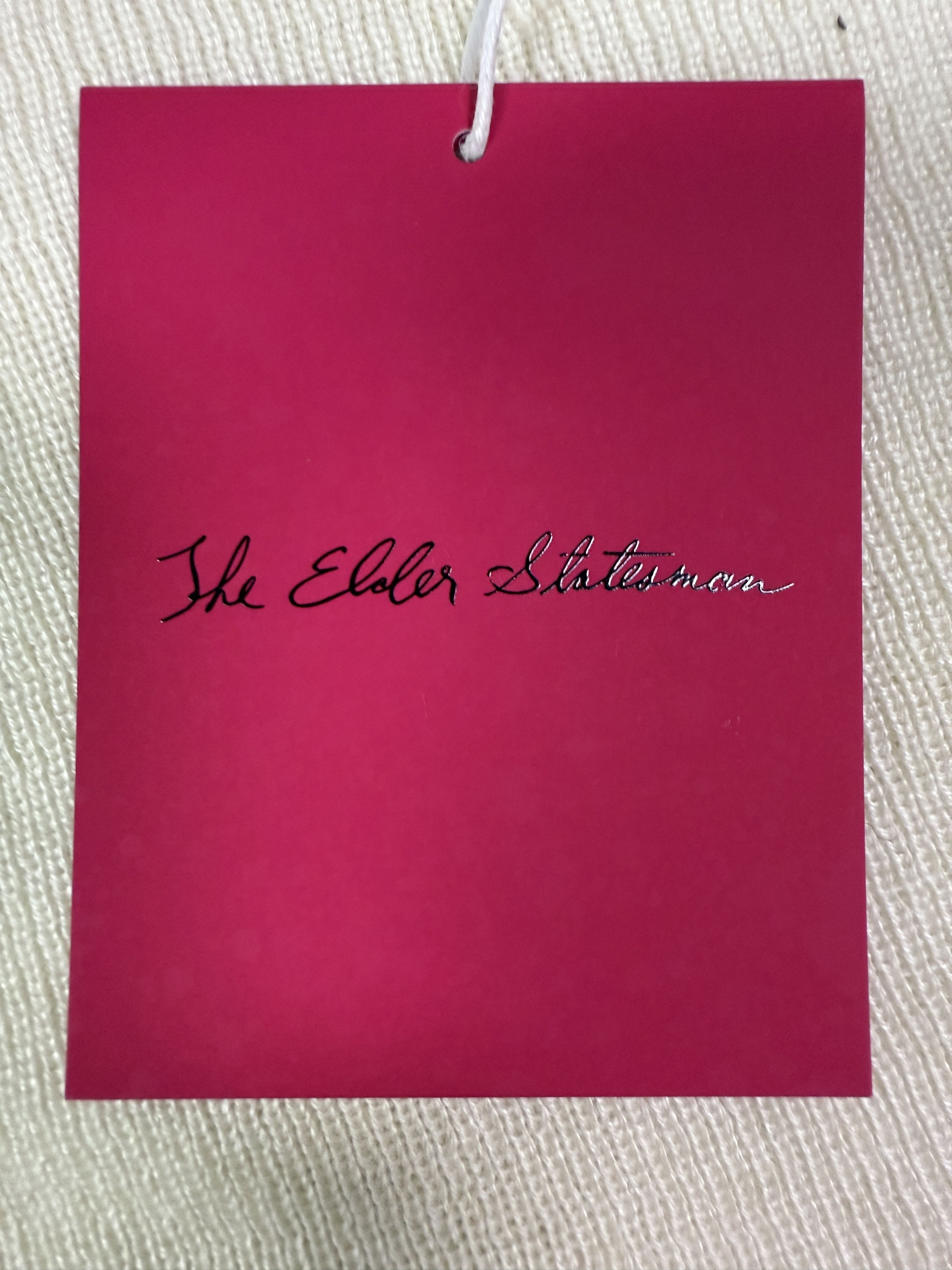 The Elder Statesman $395 The Elder Statesman Delicash White Tank Top Size L / US 10 / IT 46 - 10 Thumbnail