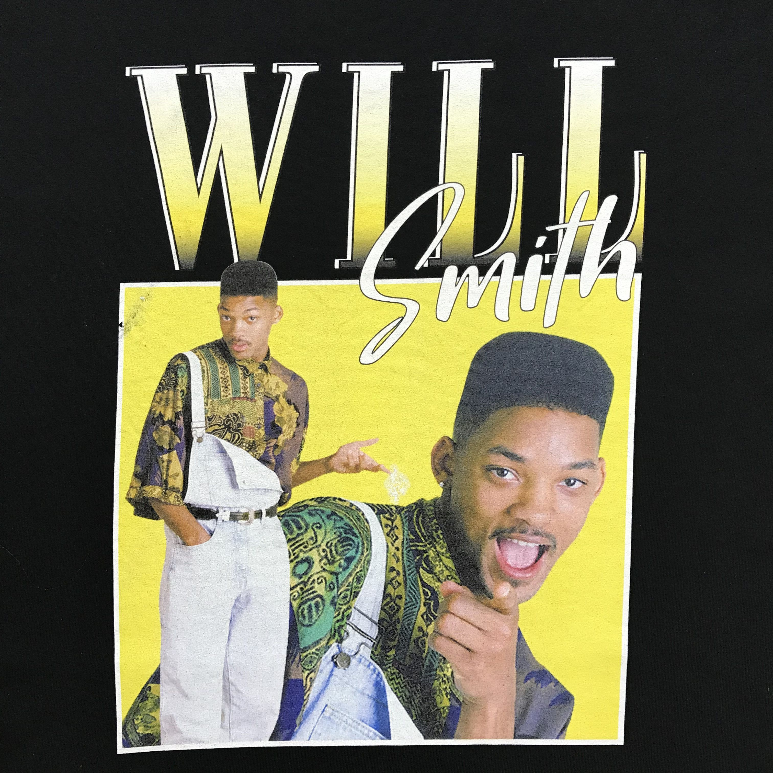 Vintage WILL SMITH Fresh Prince Vintage T-Shirt Band Tee 90s Movie Size US L / EU 52-54 / 3 - 4 Thumbnail