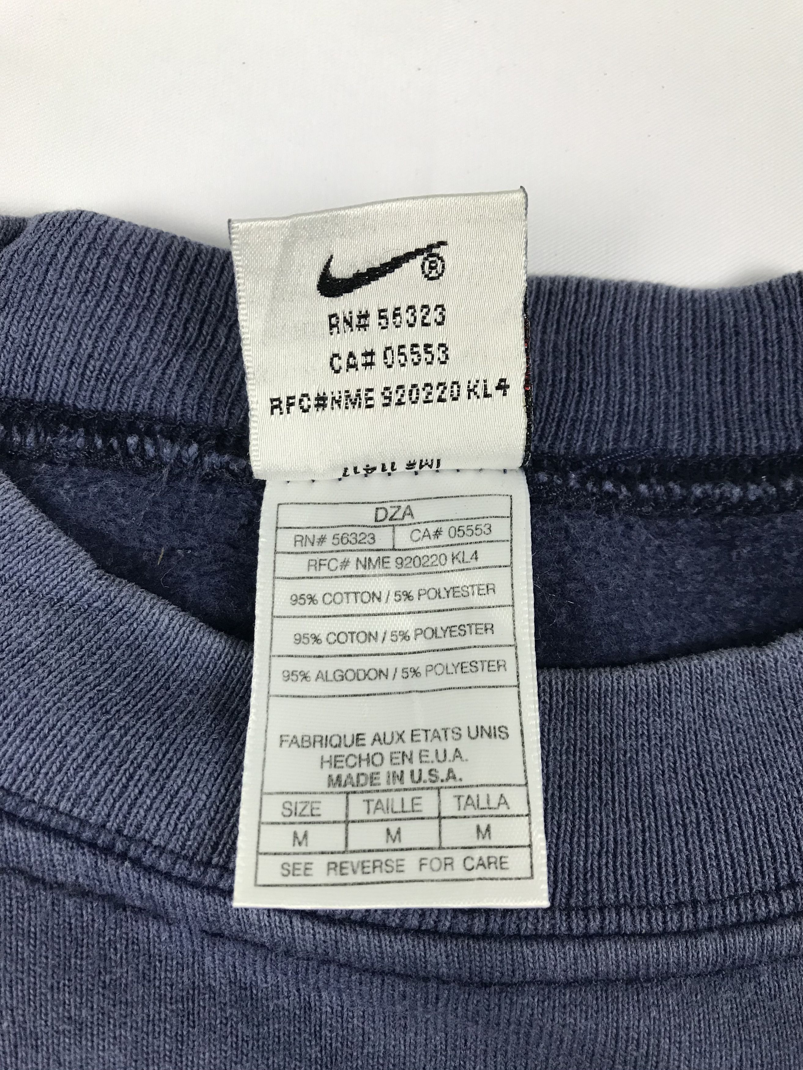 Nike Vtg Made in USA Nike Sweatshirt Size US M / EU 48-50 / 2 - 6 Thumbnail