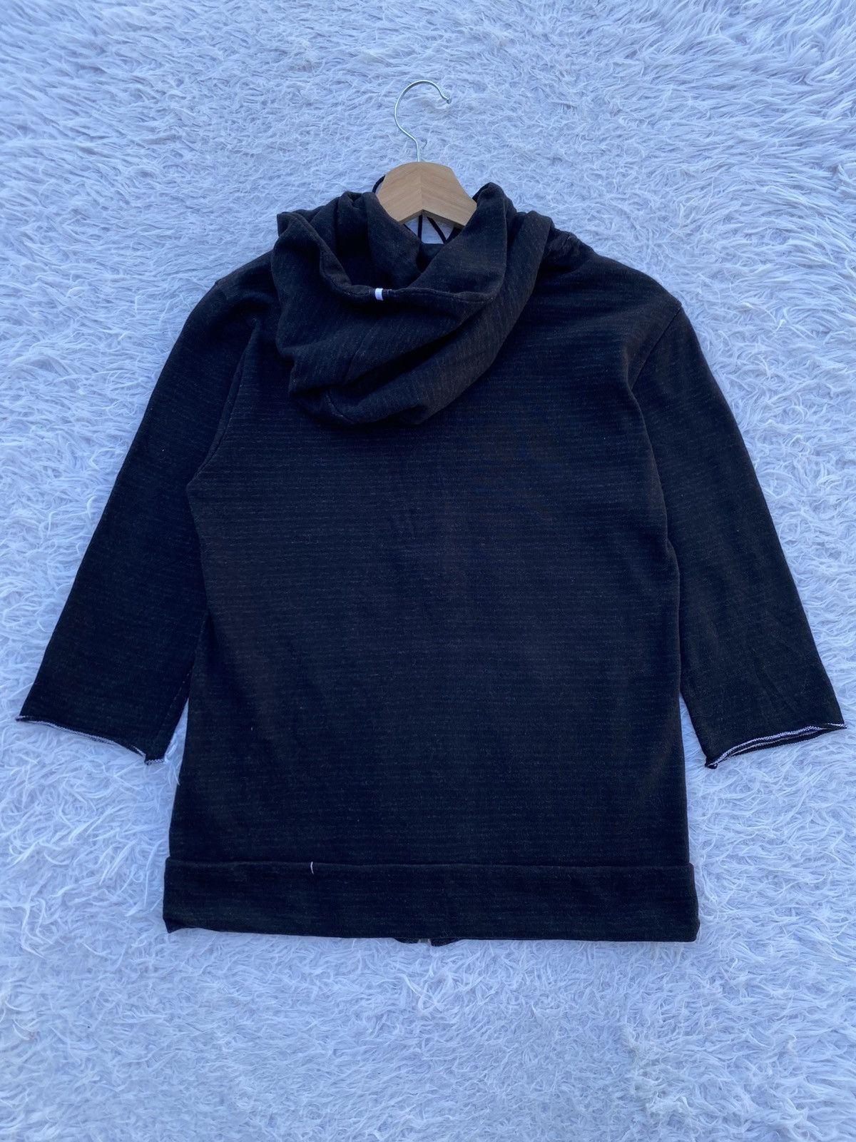 Burberry Rare Vintage Burberry Black Label 3/4 Sleeves Zip Up Sweater Size US S / EU 44-46 / 1 - 19 Thumbnail