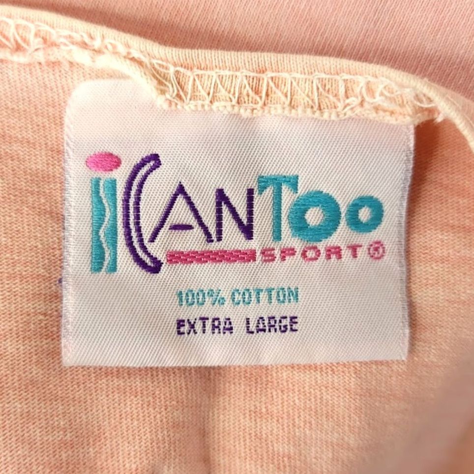 Pinko VINTAGE Glen Ivy Spa Tank Top Womens XL Pink Tank Womens XL Pink Cotton 90s Made In USA Size XL / US 12-14 / IT 48-50 - 6 Thumbnail