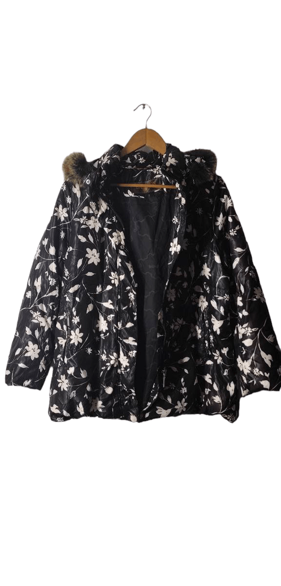 Balmain BALMAIN PARIS FLORAL PUFFER JACKET Size L / US 10 / IT 46 - 7 Thumbnail