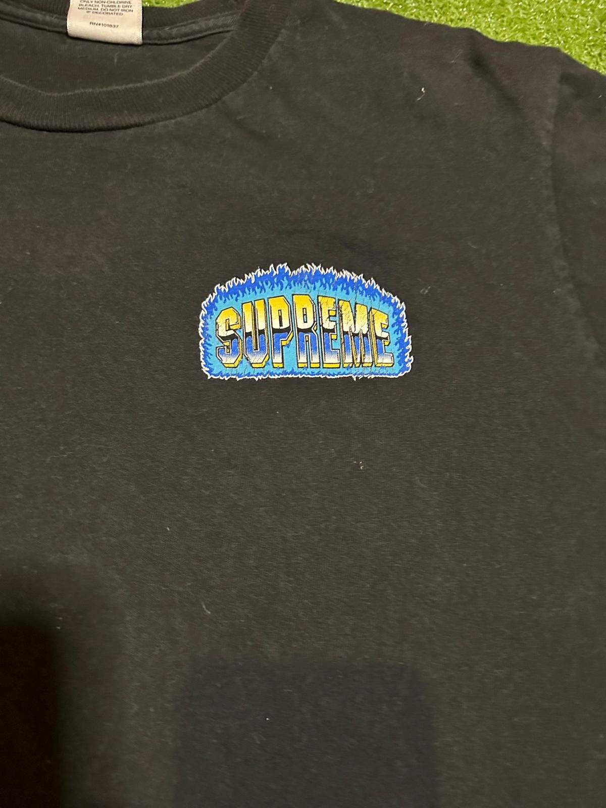 Other Supreme Fire Flame Tee Size ONE SIZE - 3 Thumbnail