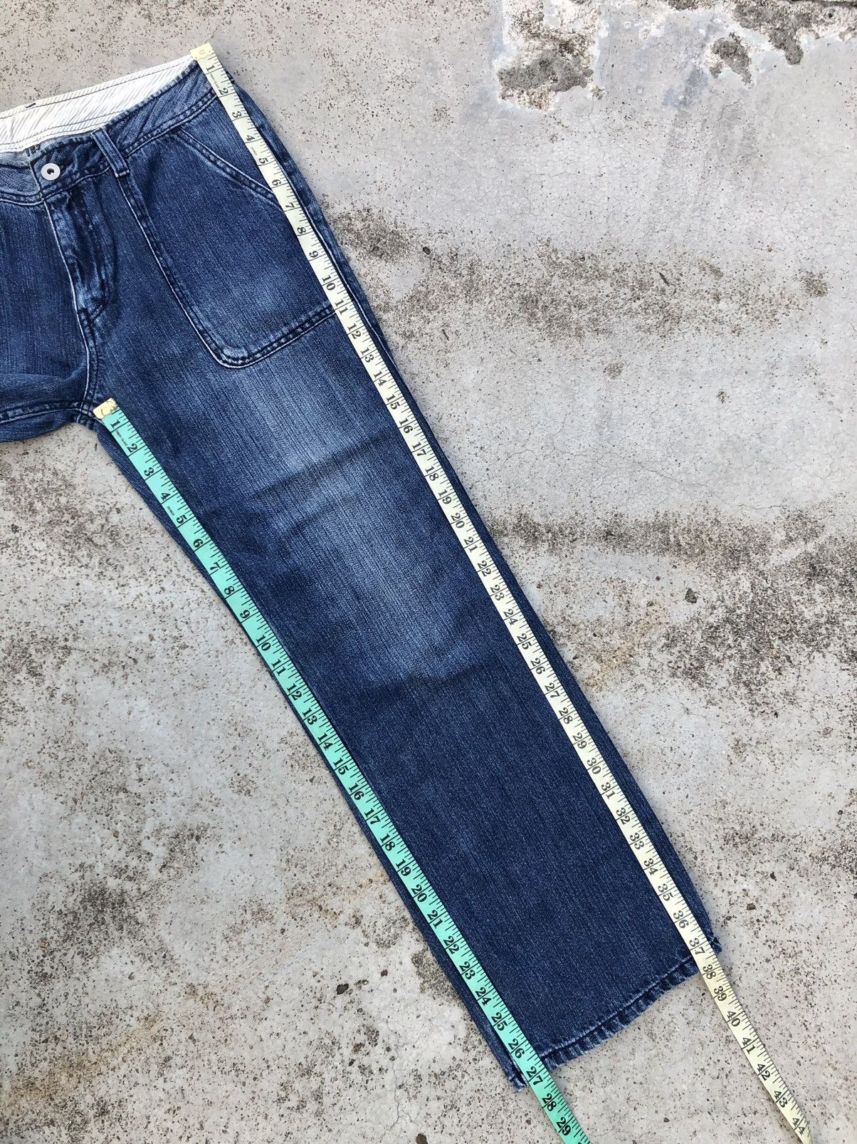 Hypebeast WIDE LEG⚡️⚡️NUSY JEANS BAKER PANT Size US 31 - 8 Thumbnail