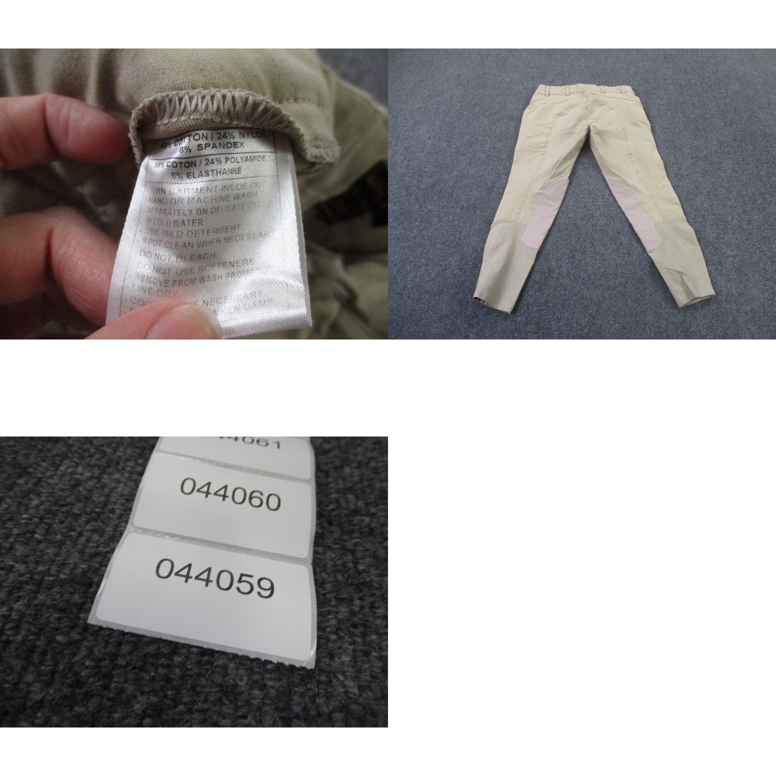 Ariat Ariat Pants Womens Beige 28 Pro Riding Equestrian Active Work Stretch Breeches Pants Size 28" / US 6 / IT 42 - 8 Thumbnail