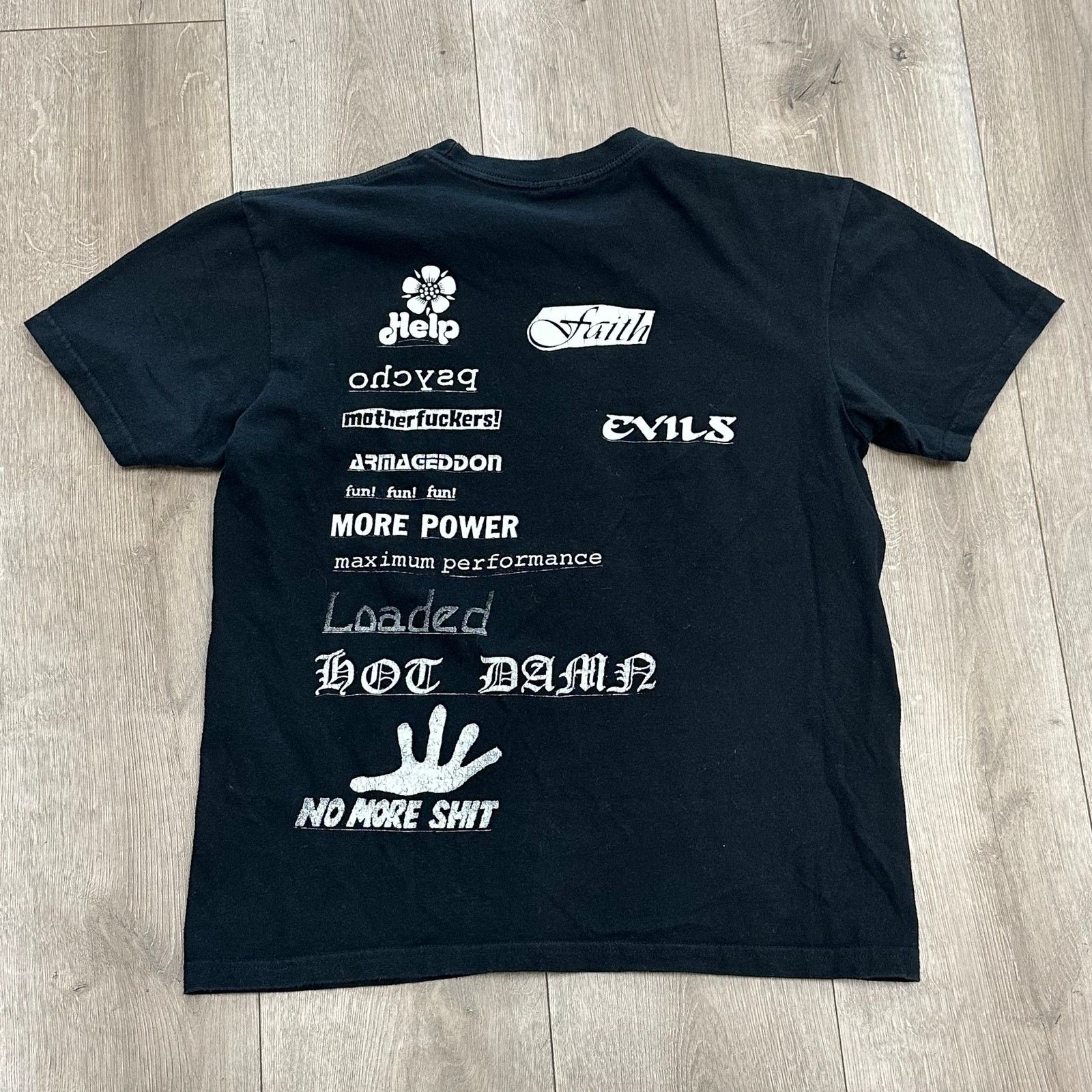Supreme FW20 Supreme No More Shit Tee T Shirt Black Medium M B24 Size US M / EU 48-50 / 2 - 4 Thumbnail