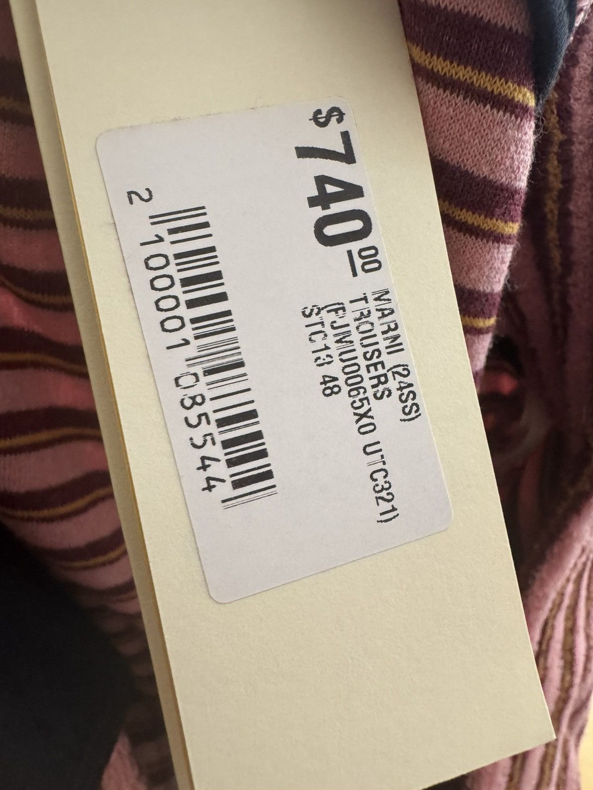 Marni Striped terry cloth shorts Size US 32 / EU 48 - 8 Thumbnail