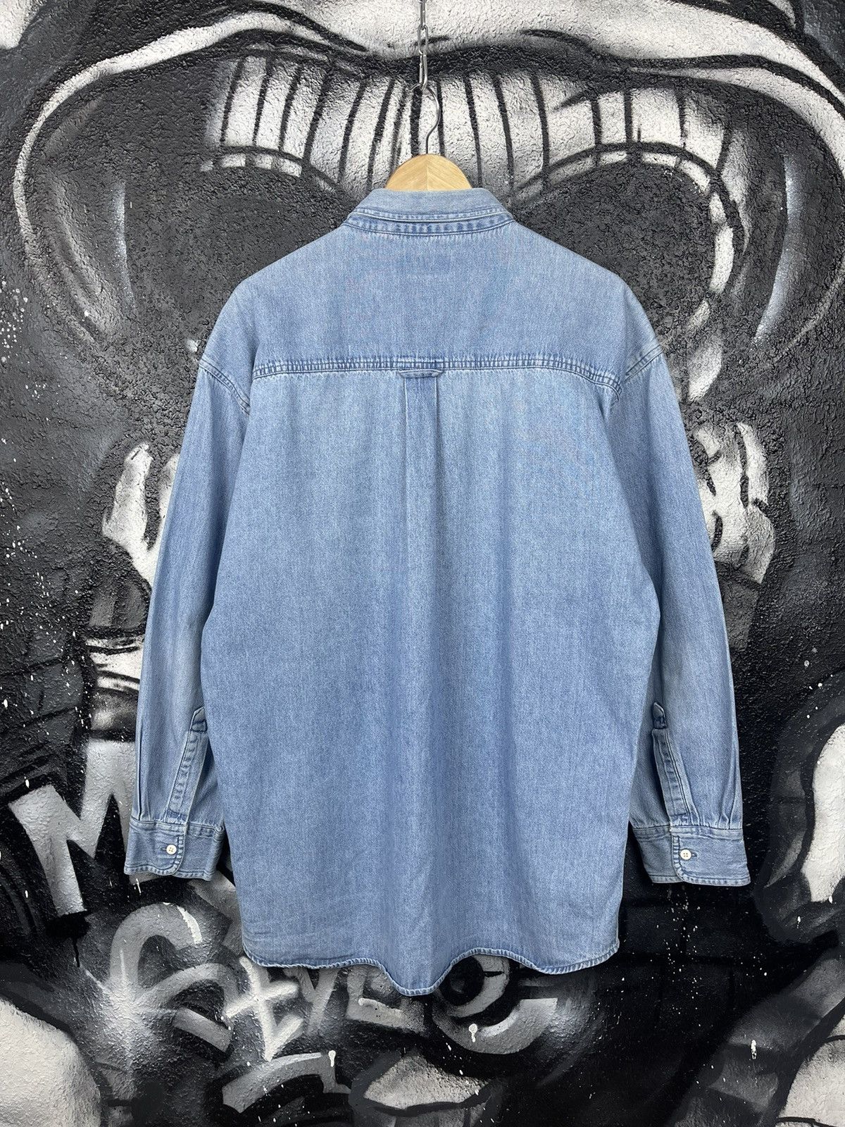 Chaps Ralph Lauren Vintage Ralph Lauren CHAPS Denim Shirt Button-Down Men’s XL Size US L / EU 52-54 / 3 - 6 Thumbnail