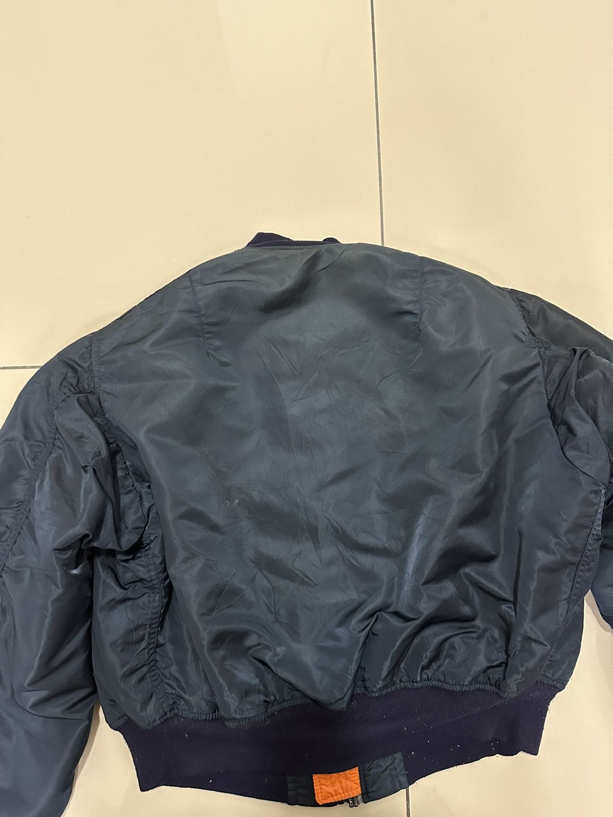 Alpha Industries Vintage 90’s ALPHA INDUSTRIES MA-1 Flight Jacket Design Size US XL / EU 56 / 4 - 8 Thumbnail