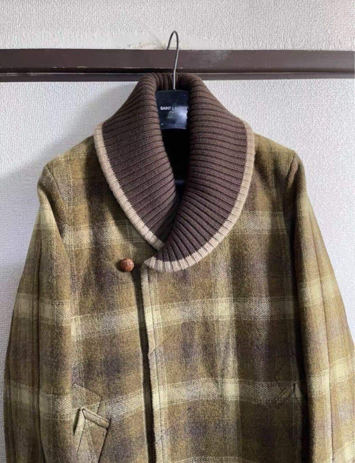 Number (N)ine Number (N)ine Fall/Winter 2008 Checkered Long Jacket Size US S / EU 44-46 / 1 - 3 Thumbnail