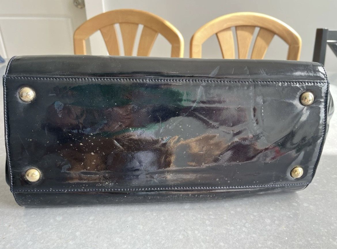 Jimmy Choo Jimmy Choo Large Patent Leather Handbag, Great Condition Size ONE SIZE - 5 Thumbnail