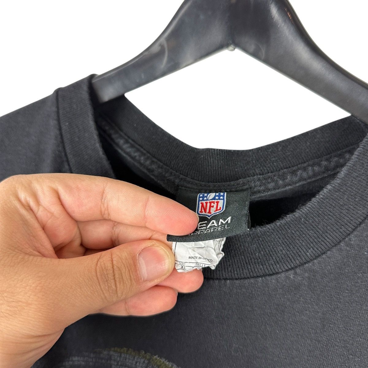 NFL × Vintage Vintage Y2K Pittsburgh Steelers NFL Helmet Shirt Size US XL / EU 56 / 4 - 7 Thumbnail