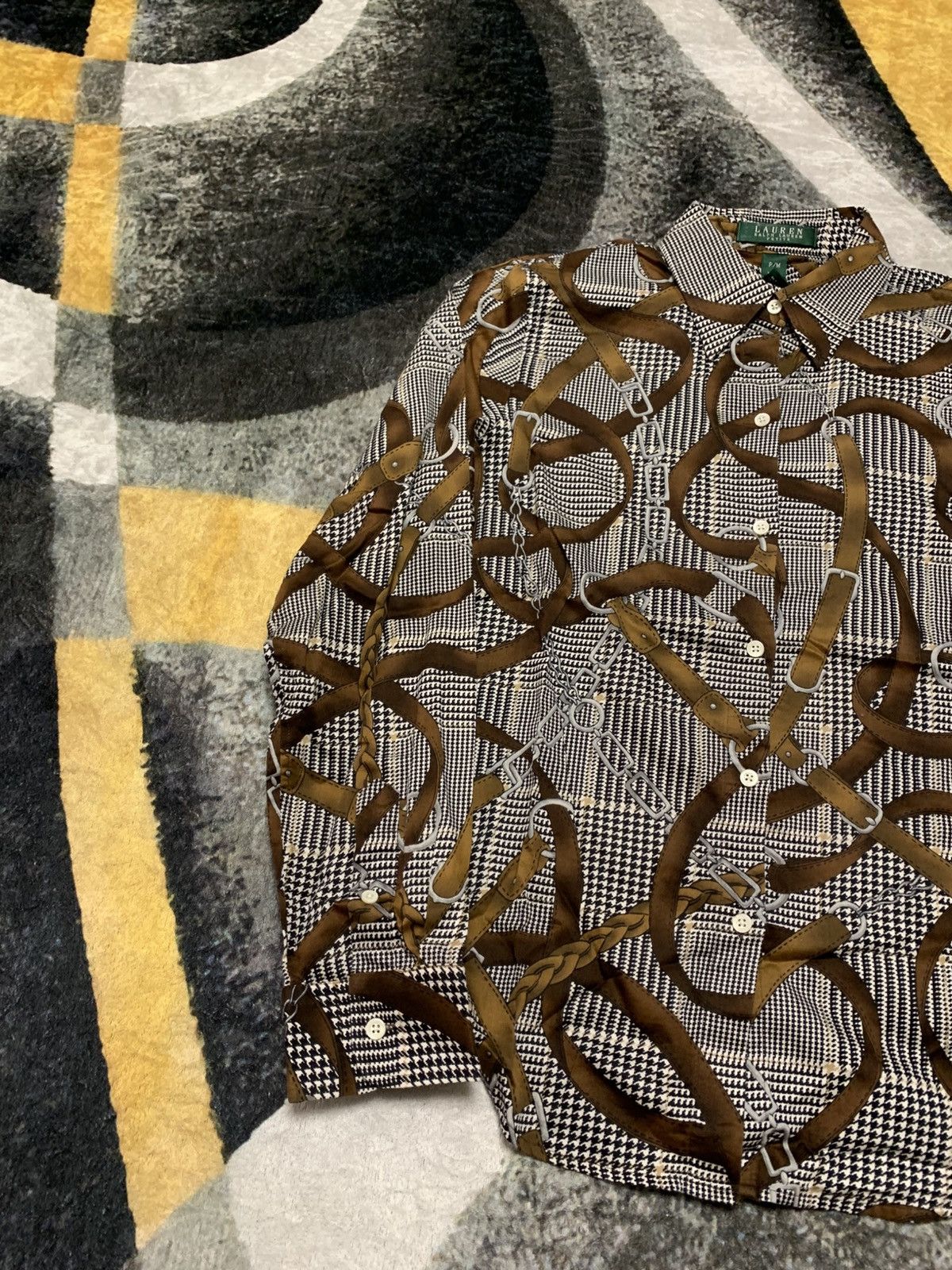 Ralph Lauren Ralph Lauren Dress Shirt Horse Leashes Size ONE SIZE - 3 Thumbnail