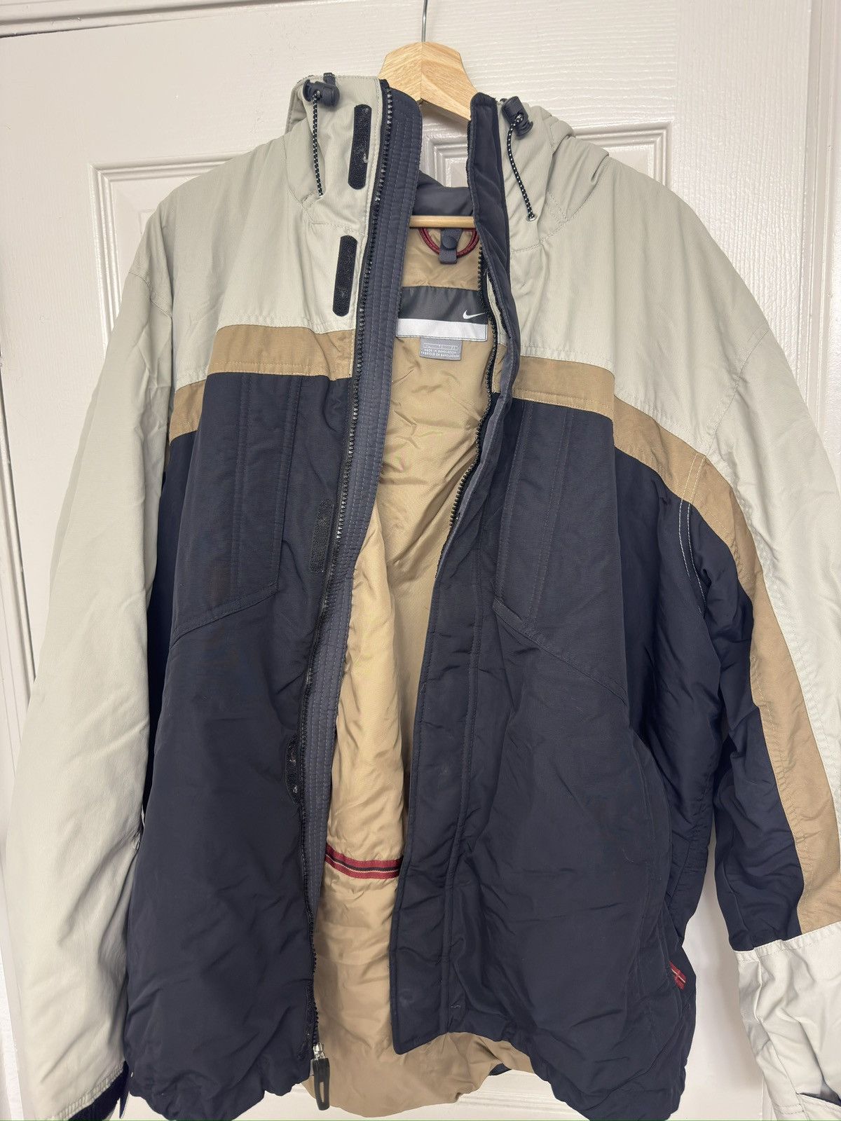 Nike XL Vintage Nike Mountain Parka - Japanese Collection Size US XL / EU 56 / 4 - 3 Thumbnail