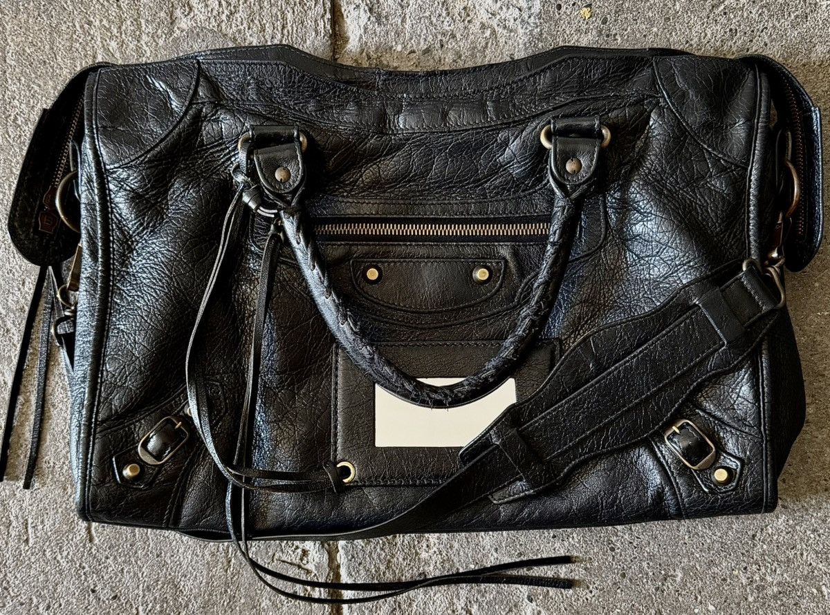 Balenciaga Balenciaga - 2000’s - Classic Motorcycle City - Lambskin Bag Size ONE SIZE - 14 Thumbnail