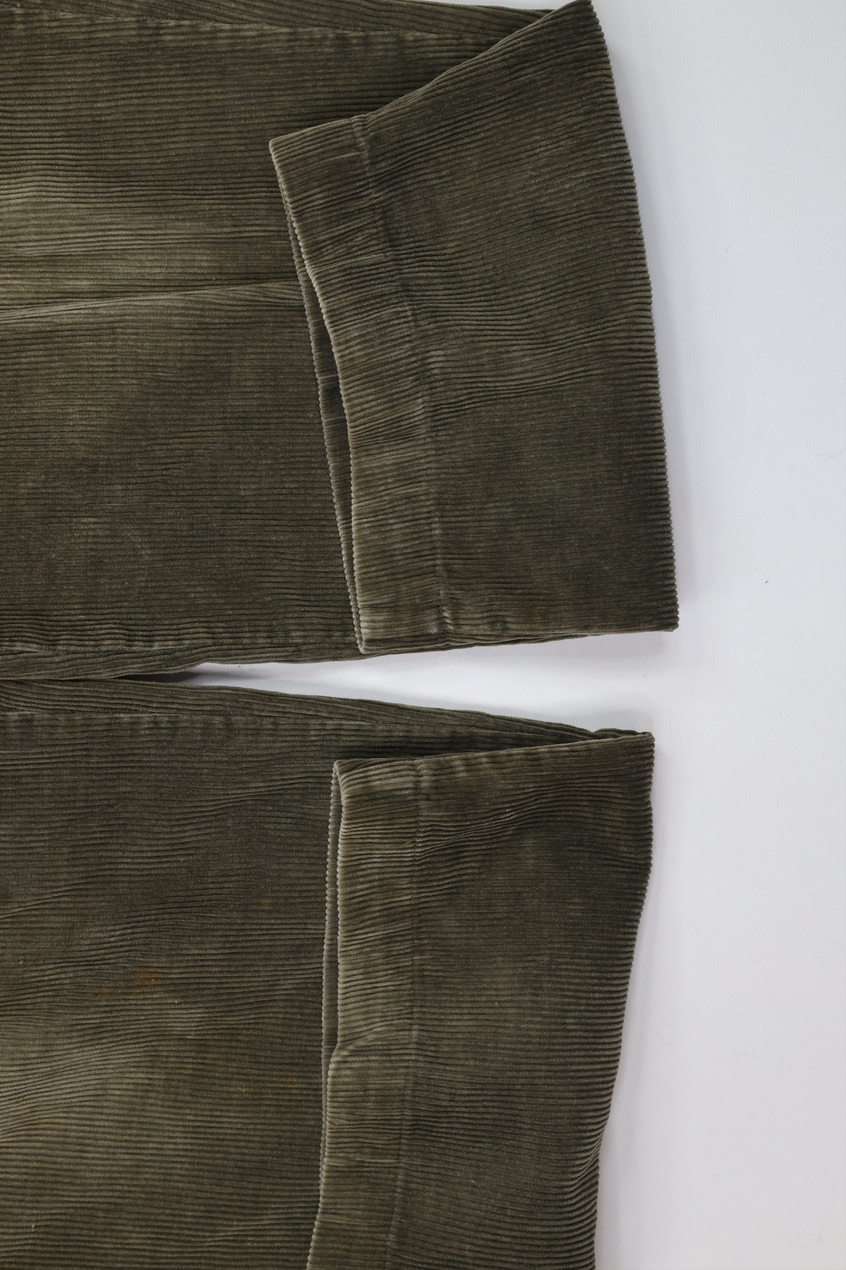 Tommy Hilfiger × Vintage Vintage 90s Tommy Hilfiger Pleated Wide Leg Corduroy Pants Size US 32 / EU 48 - 8 Thumbnail