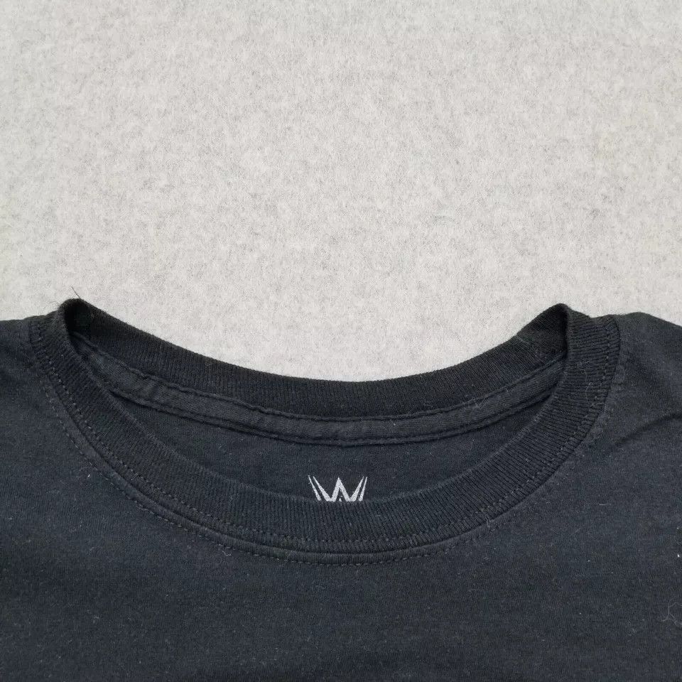 WWE WWE Shirt Mens Medium Black Short Sleeve Logo Size US M / EU 48-50 / 2 - 3 Thumbnail