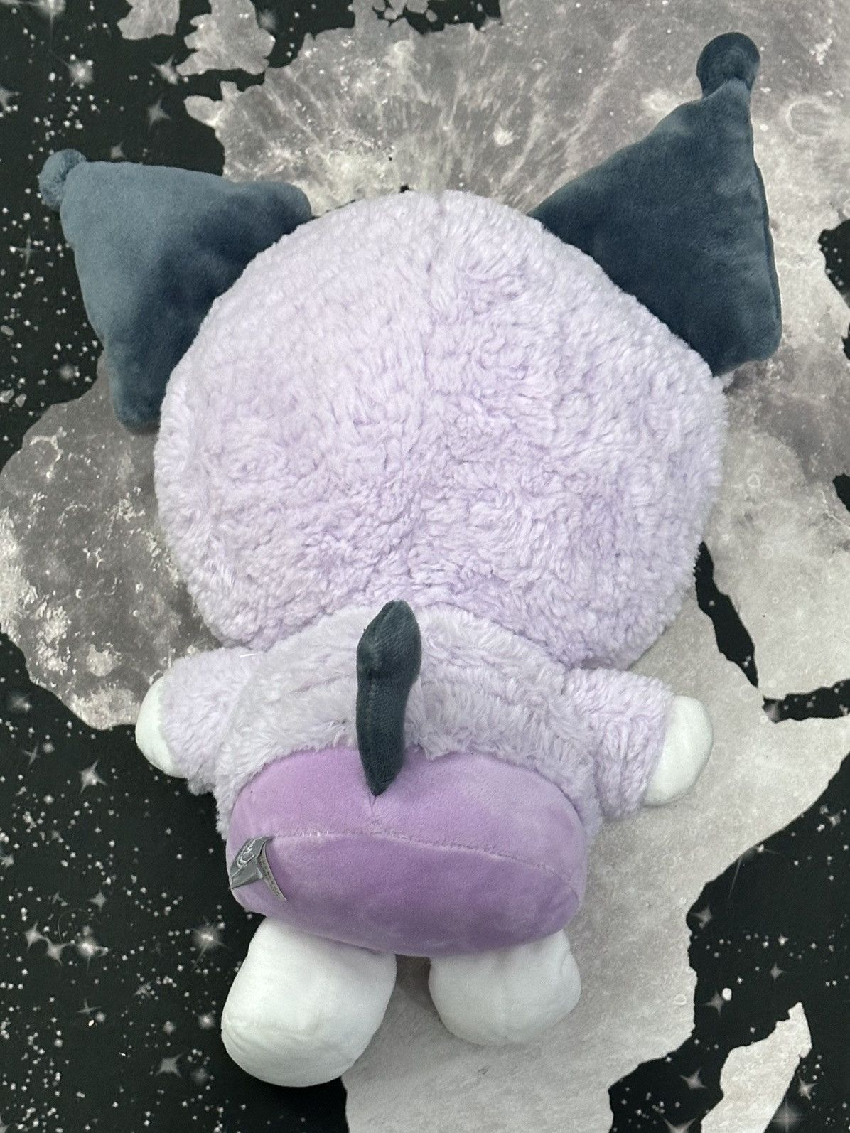 Other Sanrio Kuromi Character Fluffy Hoodie Plush Size ONE SIZE - 4 Thumbnail
