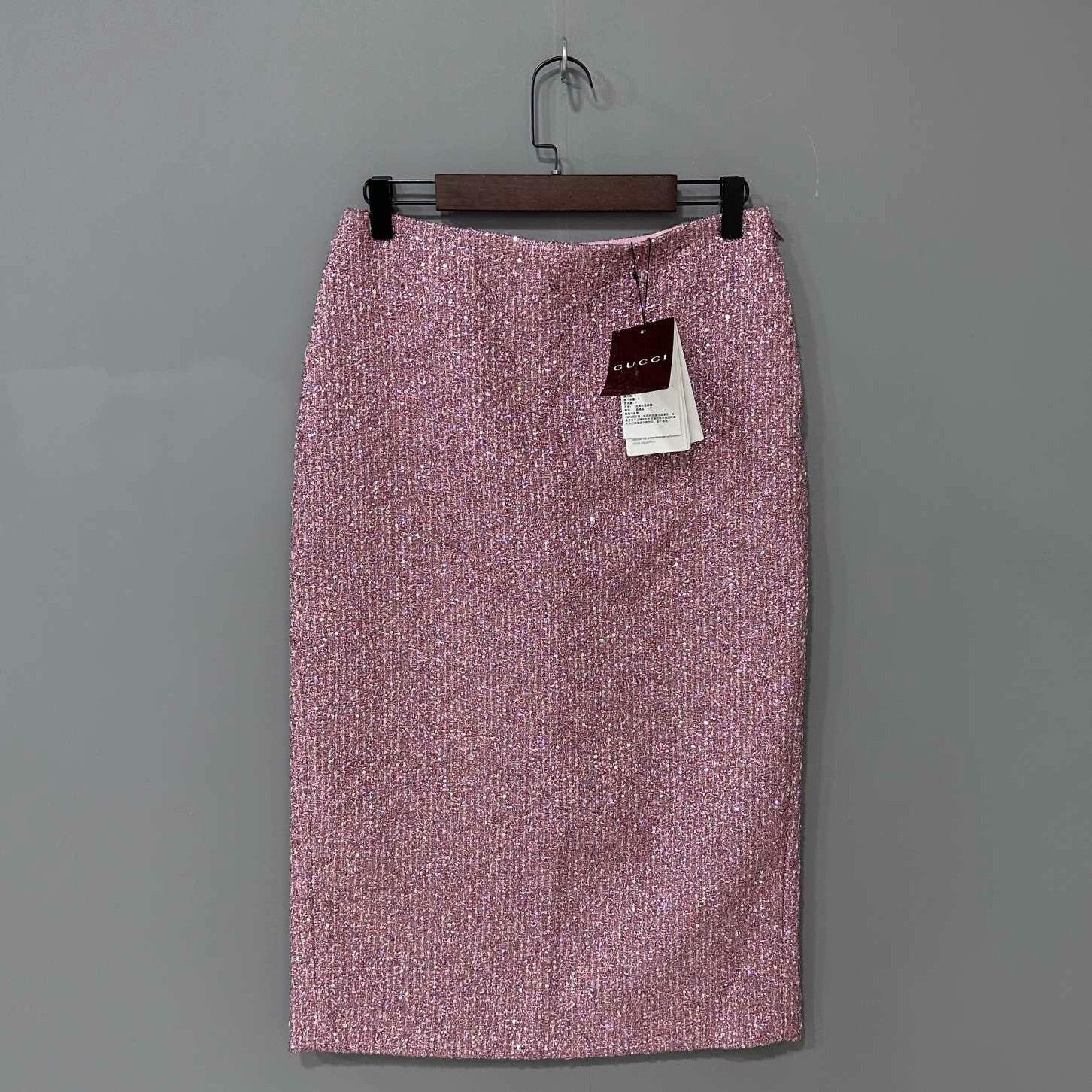 Gucci Gucci Pink Skirt 26 Women Size 26" / US 2 / IT 38 - 1 Thumbnail