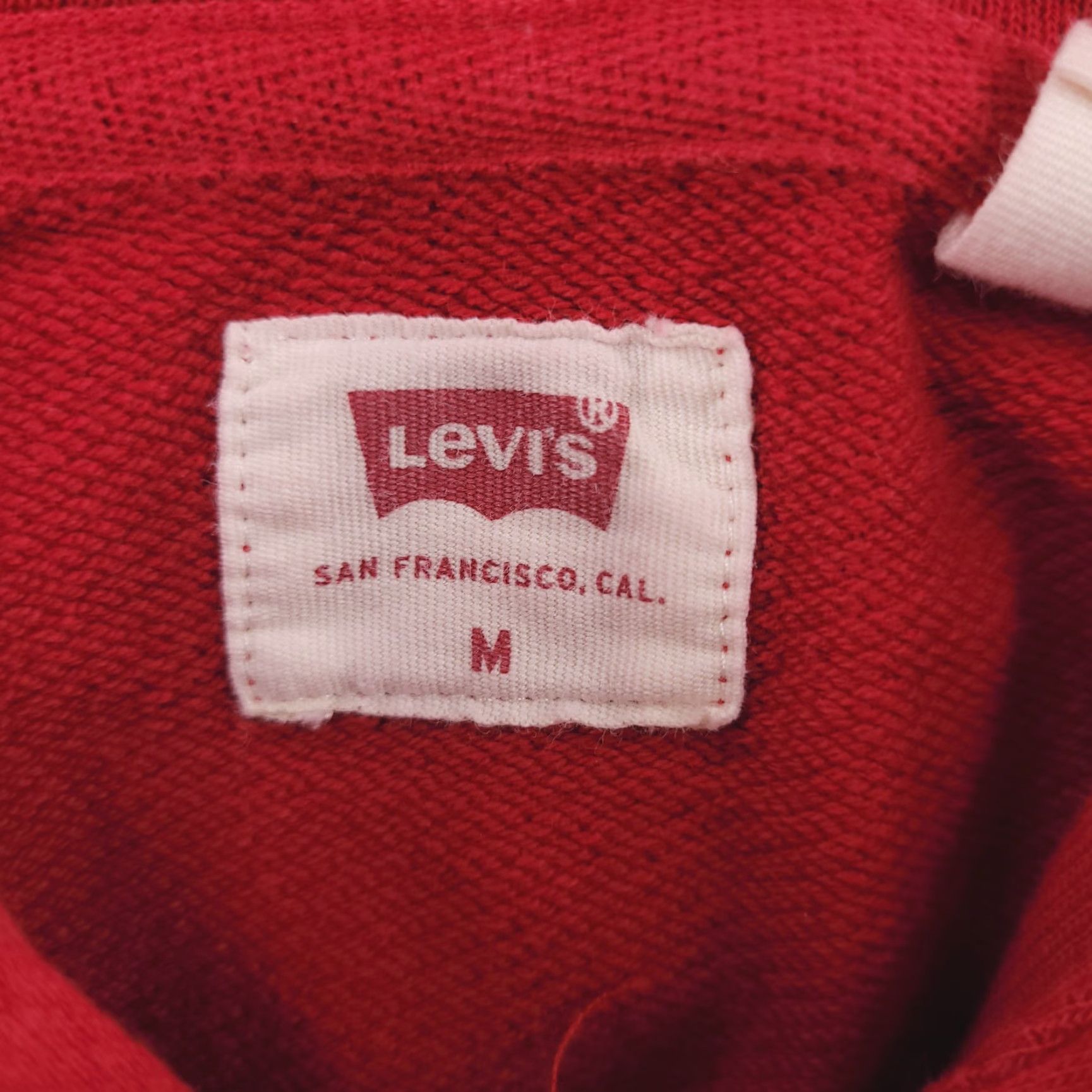 Levi's Levi's Hoodie Mens M Red Pullover Sweatshirt Shirt Womens? Size US M / EU 48-50 / 2 - 3 Thumbnail