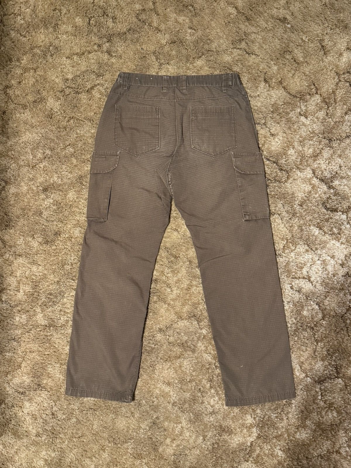 Vintage Vintage Y2K LA Police Gear Shrike Brown Cargo Pants 34 x 31 Size US 34 / EU 50 - 2 Thumbnail