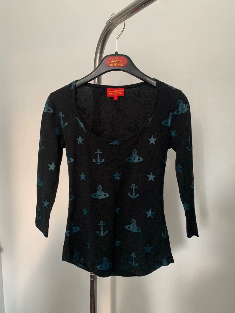 Vivienne Westwood Vivienne Westwood Tintin logo shirt top short sleeves Size S / US 4 / IT 40 - 1 Thumbnail