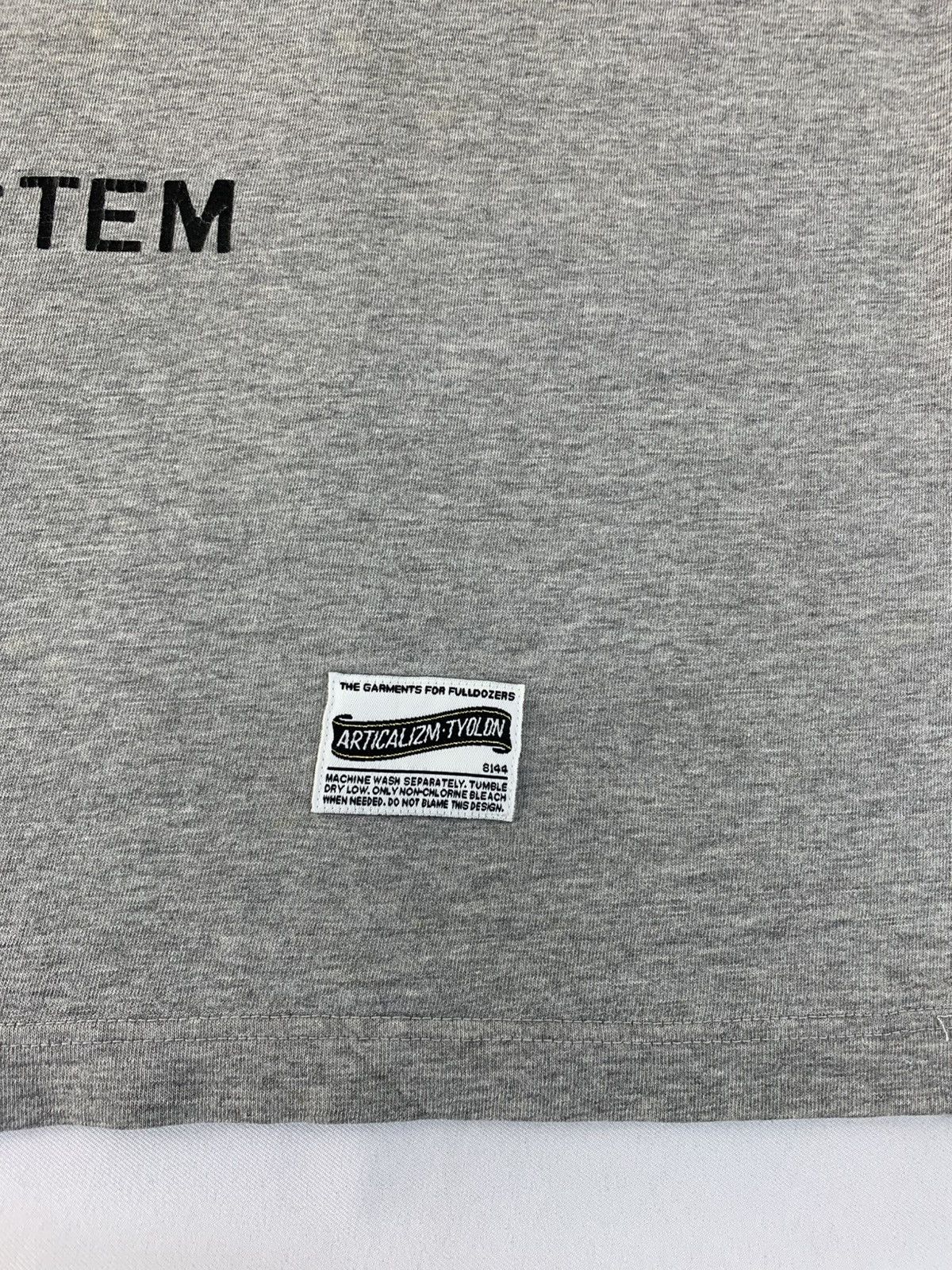 Japanese Brand × Vintage Articalizm Tyolon Fulldozers Baseball In The System Big Logo Size US XL / EU 56 / 4 - 4 Thumbnail