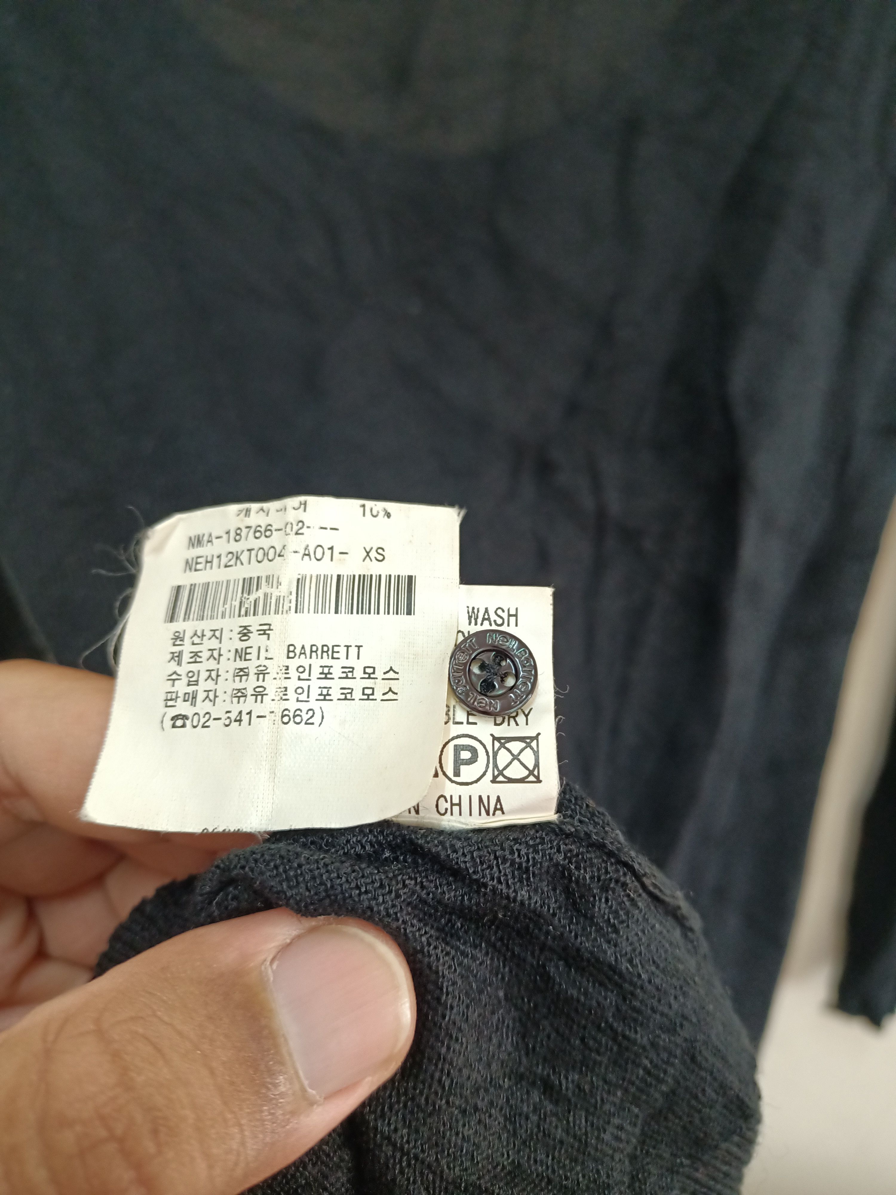 Neil Barrett Neil Barrett long sleeve for her Size XS / US 0-2 / IT 36-38 - 7 Thumbnail