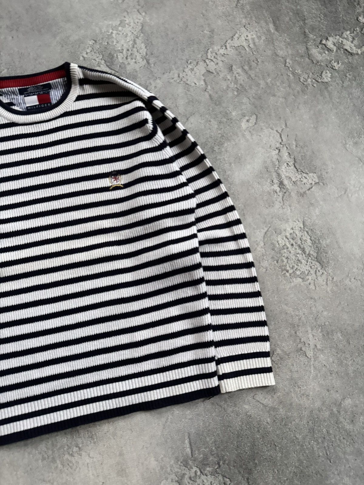 Tommy Hilfiger Tommy Hilfiger vintage striped sweater jumper pullover knit Size US S / EU 44-46 / 1 - 10 Thumbnail