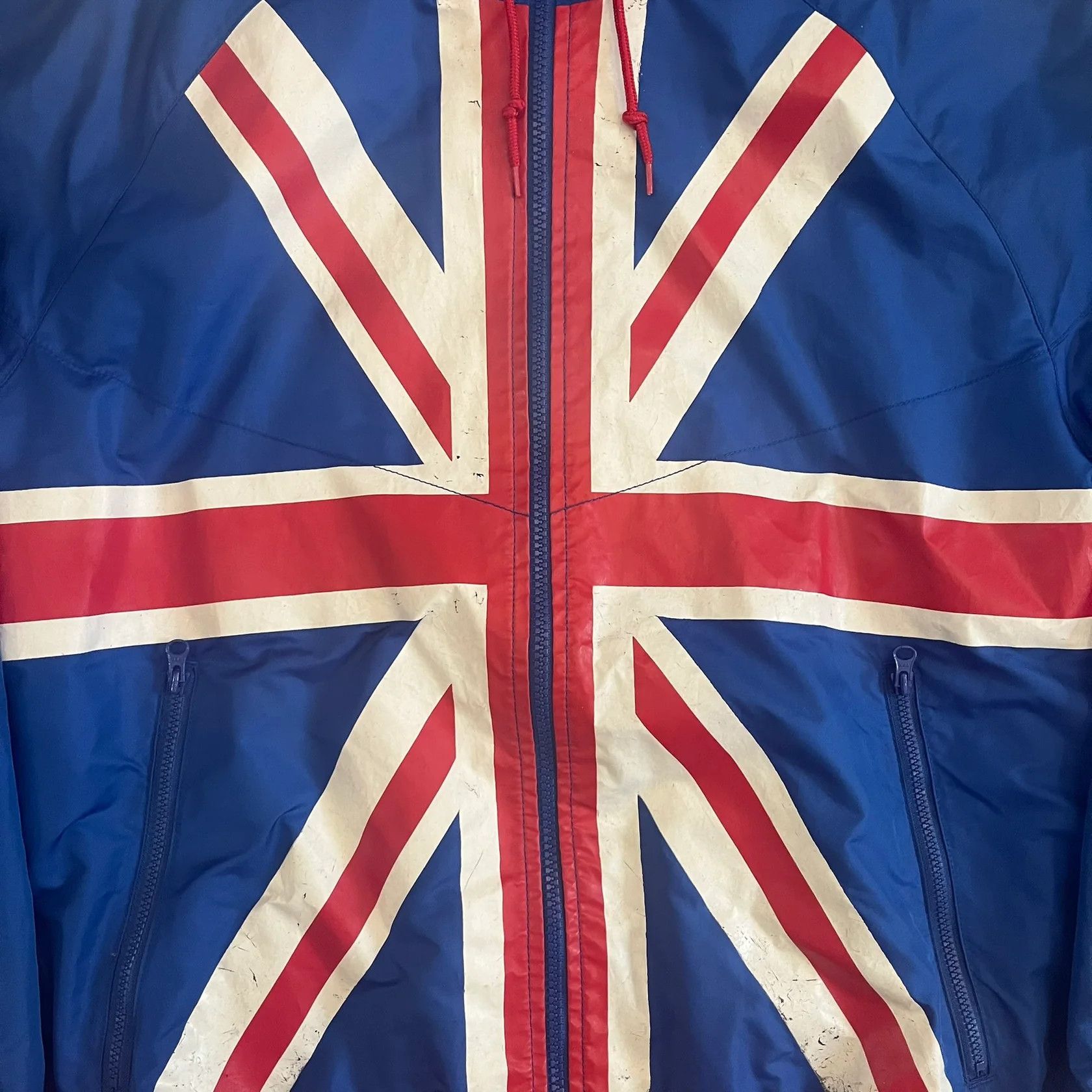 Nike Nike UK Olympics 2008 Split Windbreaker (Small) Size US S / EU 44-46 / 1 - 2 Thumbnail