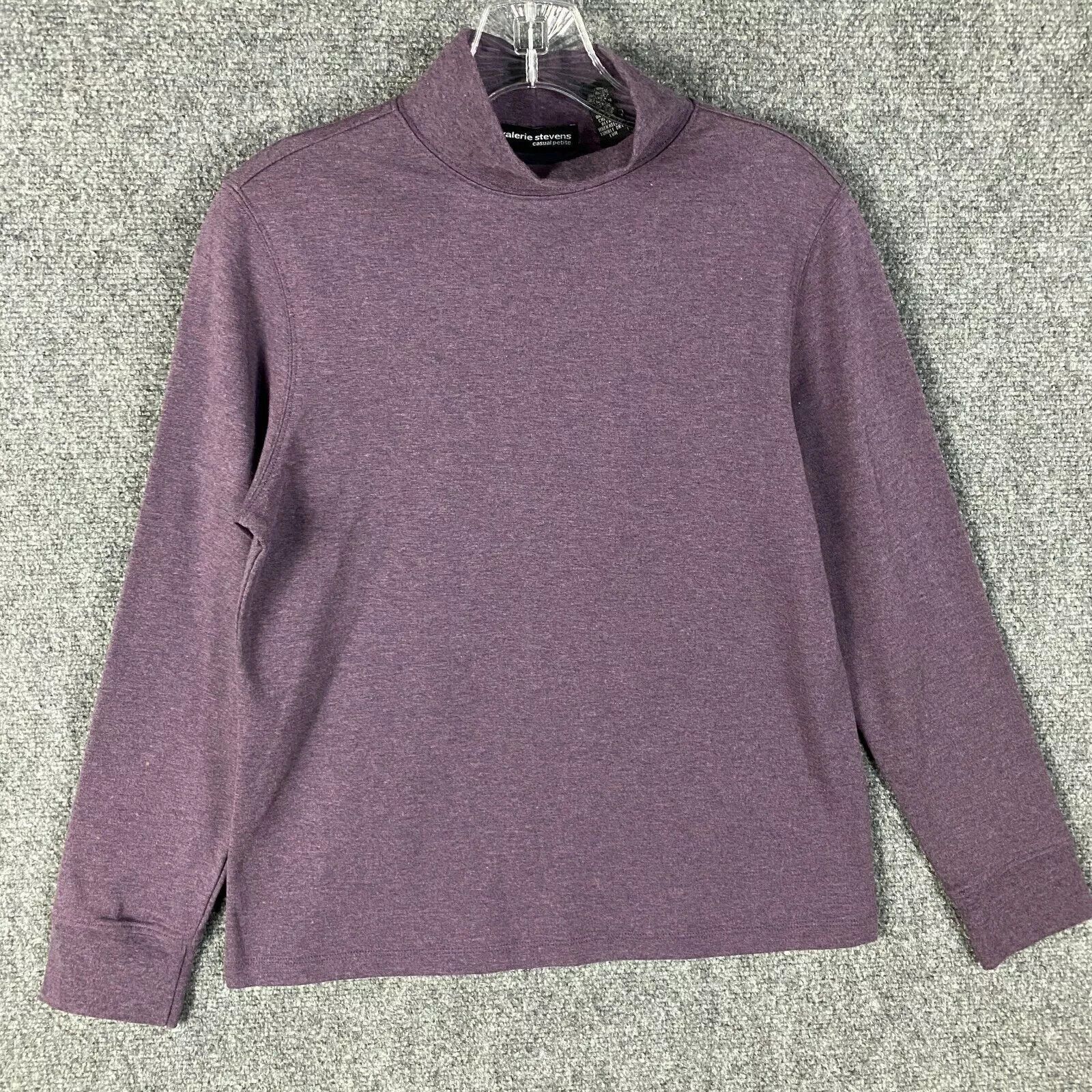 Other Valerie Stevens Long Sleeve Top Casual Petite Women's Large Size L / US 10 / IT 46 - 1 Thumbnail