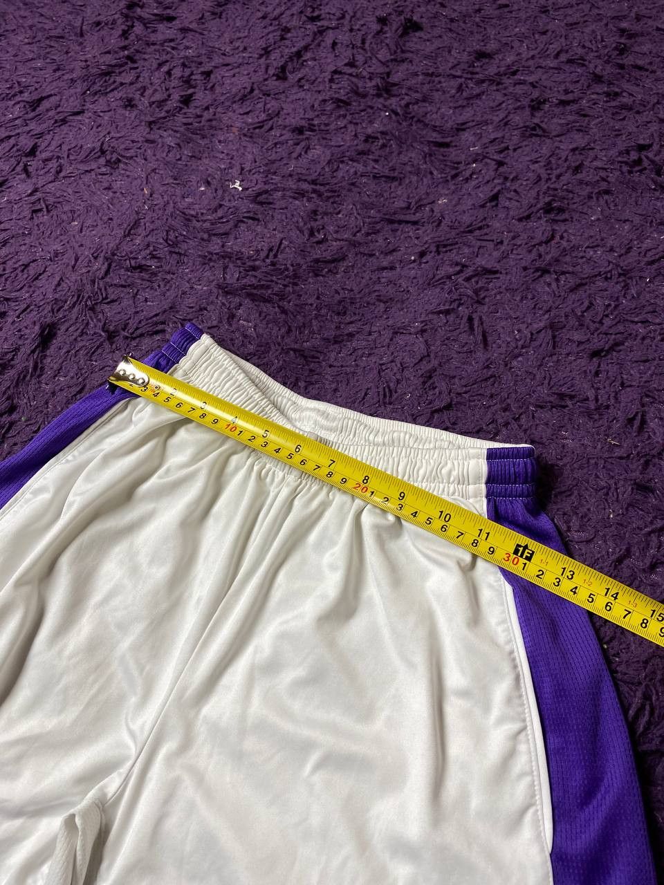 Puma × Vintage Puma vintage white shorts retro big print 90s y2k Size US 32 / EU 48 - 14 Thumbnail