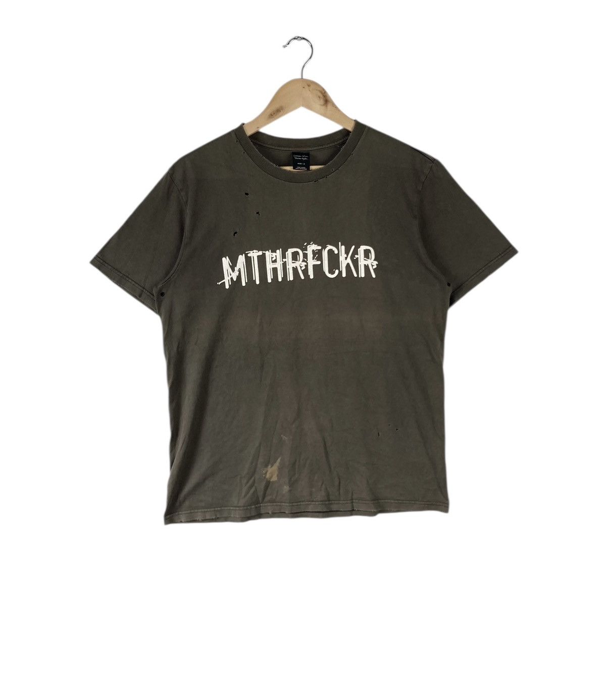 ナンバーナイン SS06 FUCK YOU STAFF Tシャツ ナンバーナイン SS06 FUCK YOU STAFF Tシャツ - メルカリ