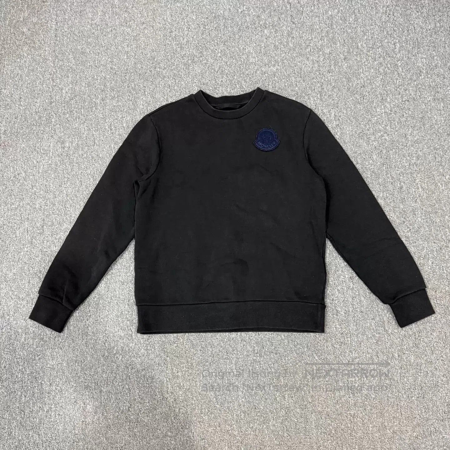 Moncler Black Long Sleeve Sweatshirt with Patch. Size US M / EU 48-50 / 2 - 1 Thumbnail