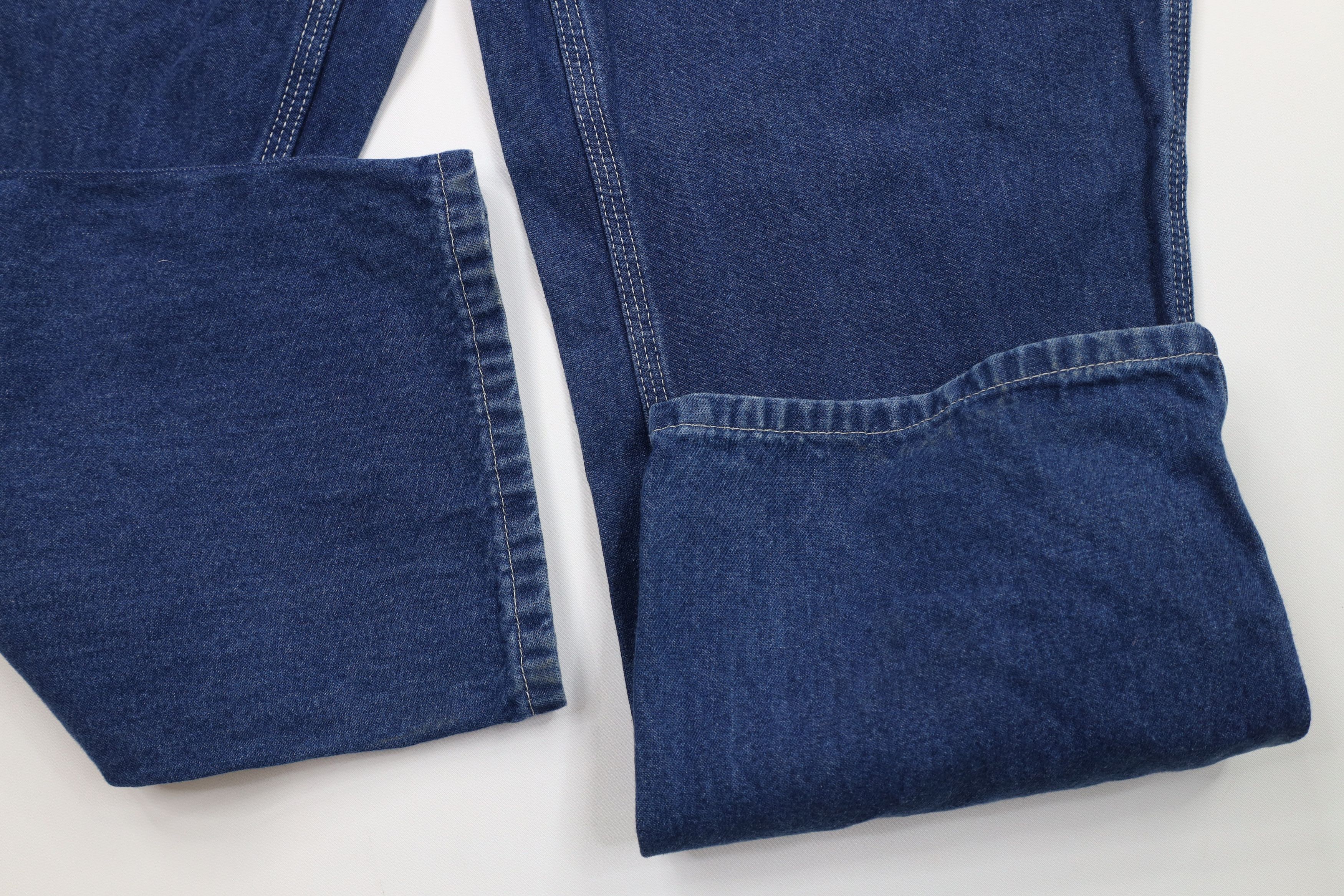 Carhartt Vintage Carhartt Wide Leg Dungaree Denim Jeans Cotton Size US 34 / EU 50 - 5 Thumbnail