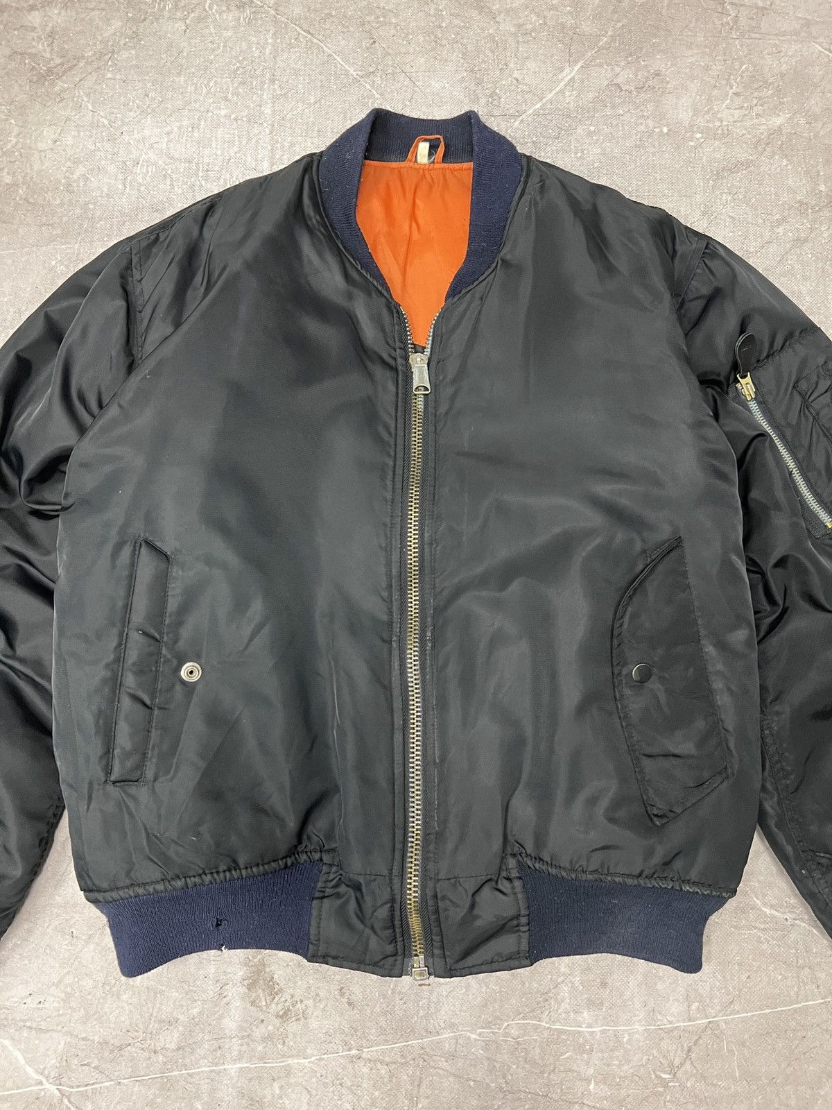 Alpha Industries Japanese Brand Bomber Jacket ma 1 balenciaga style Y2K Style Size US M / EU 48-50 / 2 - 2 Thumbnail