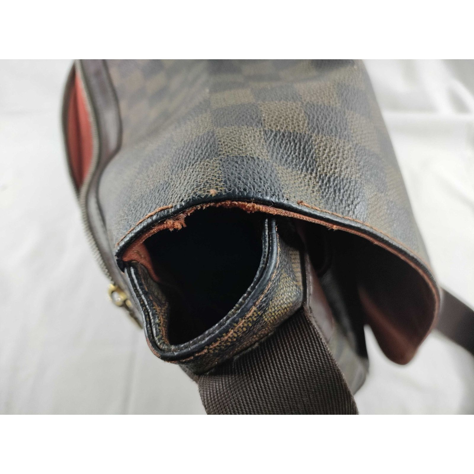 Louis Vuitton LOUIS VUITTON Damier Ebene Bastille Shoulder Bag M45257 Size ONE SIZE - 14 Thumbnail
